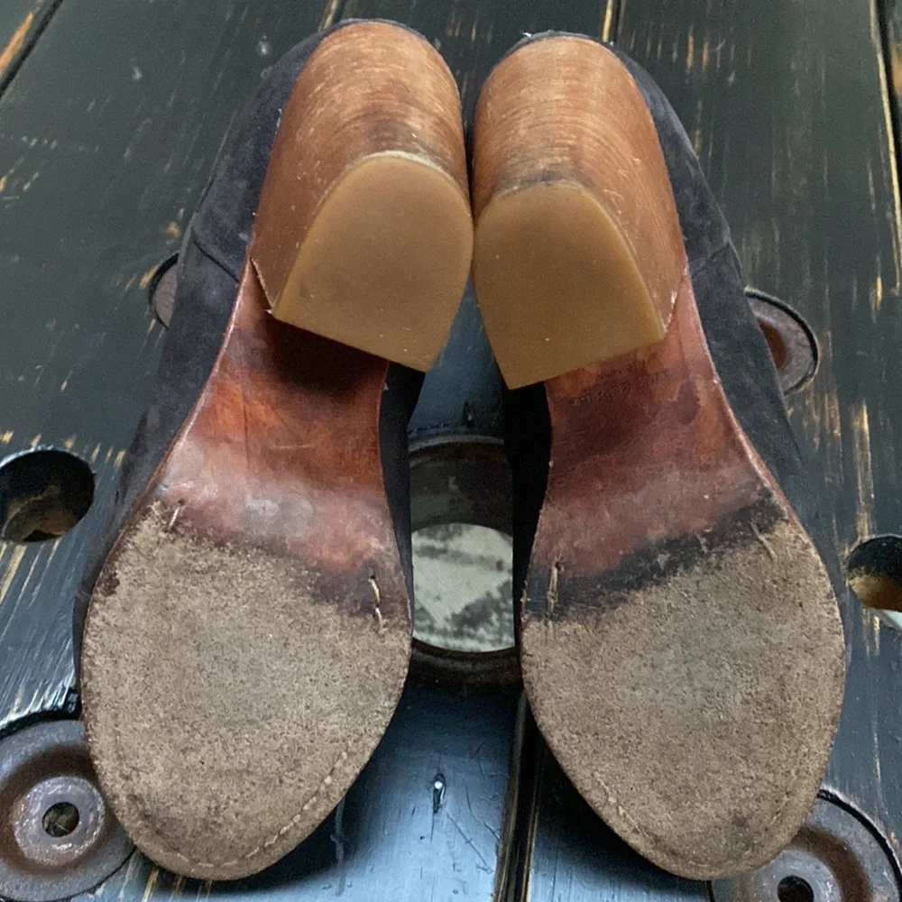 Rag & Bone Heeled Newburyport Suede Ankle Boots - Picture 9 of 13